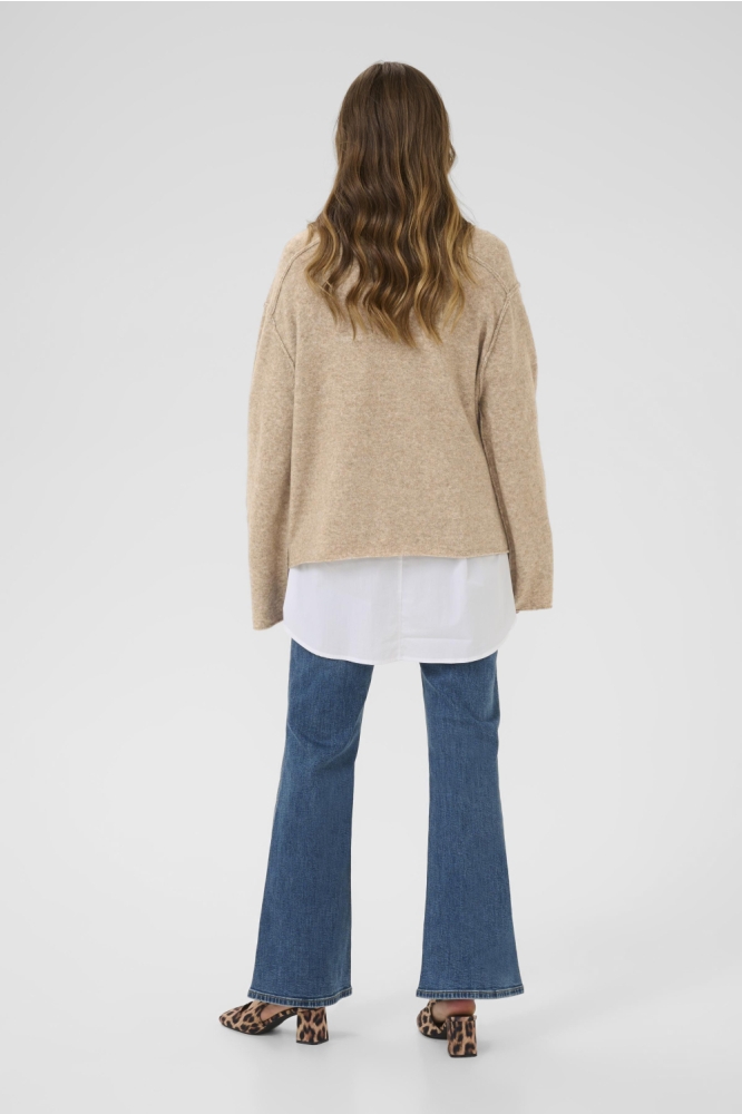 Culture camel dames trui | Model