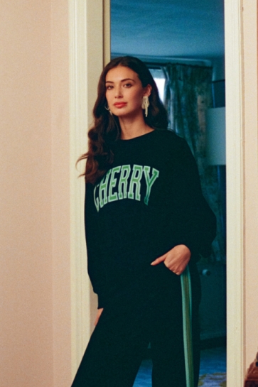 Fluresk Trui SENARA SWEATER 25NQF13 001 BLACK