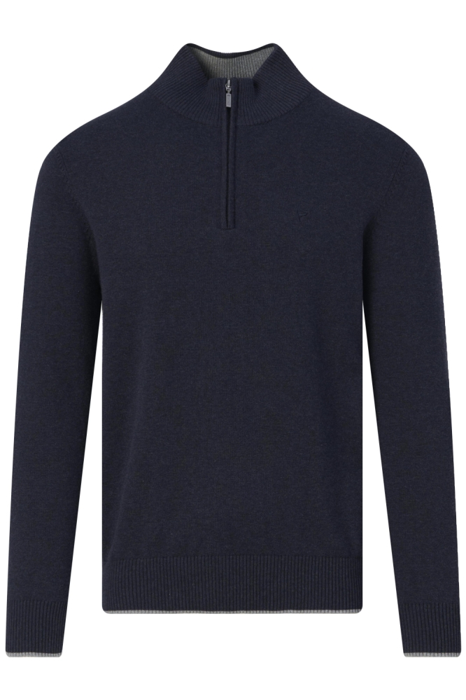 Campbell blauwe heren trui | Vooraanzicht