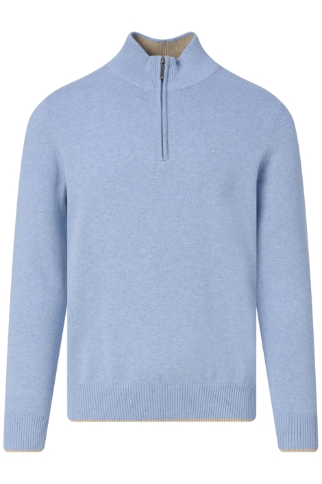 Campbell blauwe heren trui | Vooraanzicht