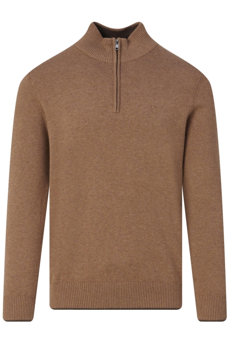 Campbell camel heren trui | Vooraanzicht