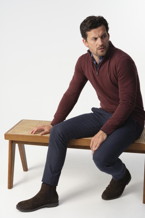 Campbell rode heren trui | Model