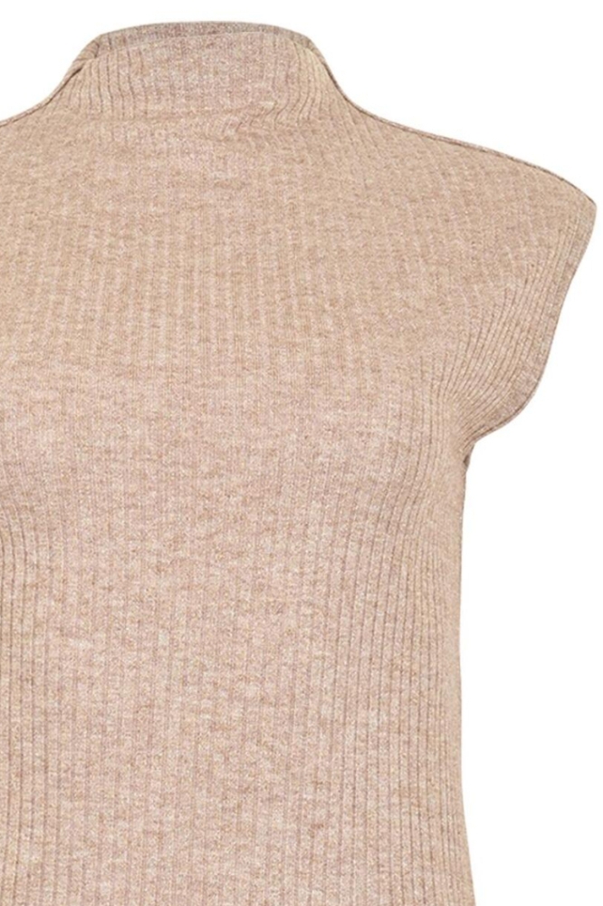 Maicazz beige dames trui | Close up