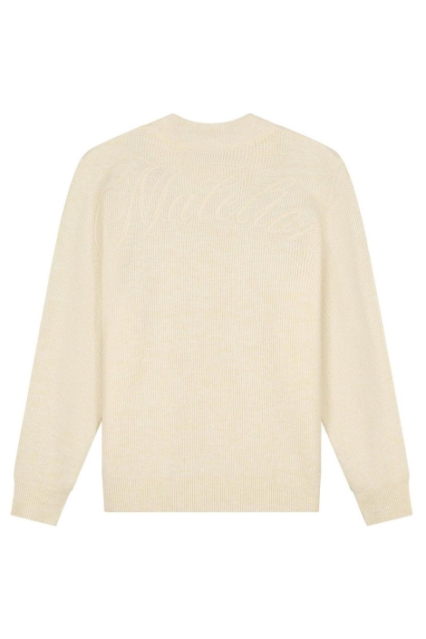 Malelions beige dames trui | Achteraanzicht