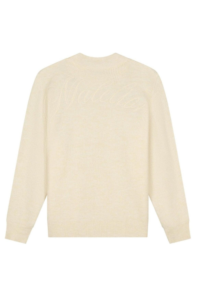 Malelions beige dames trui | Achteraanzicht