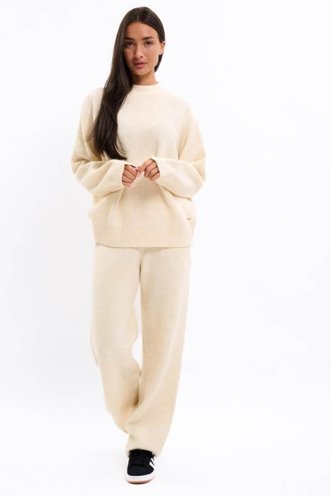 Malelions beige dames trui | Model