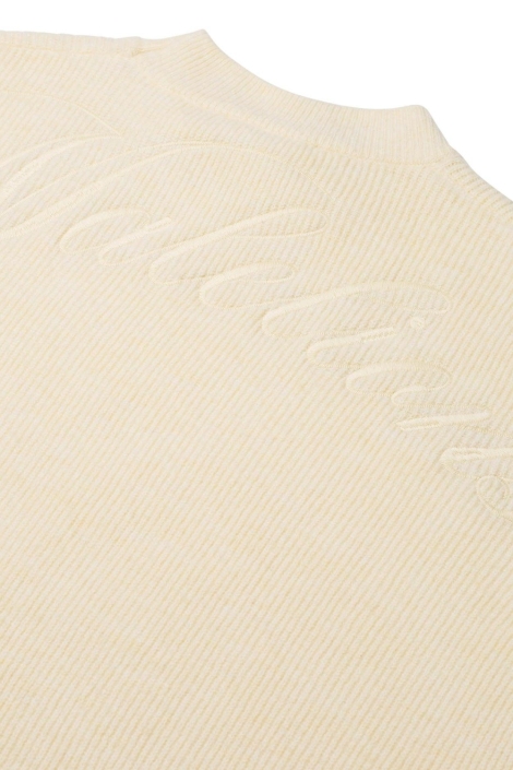 Malelions beige dames trui | Close up