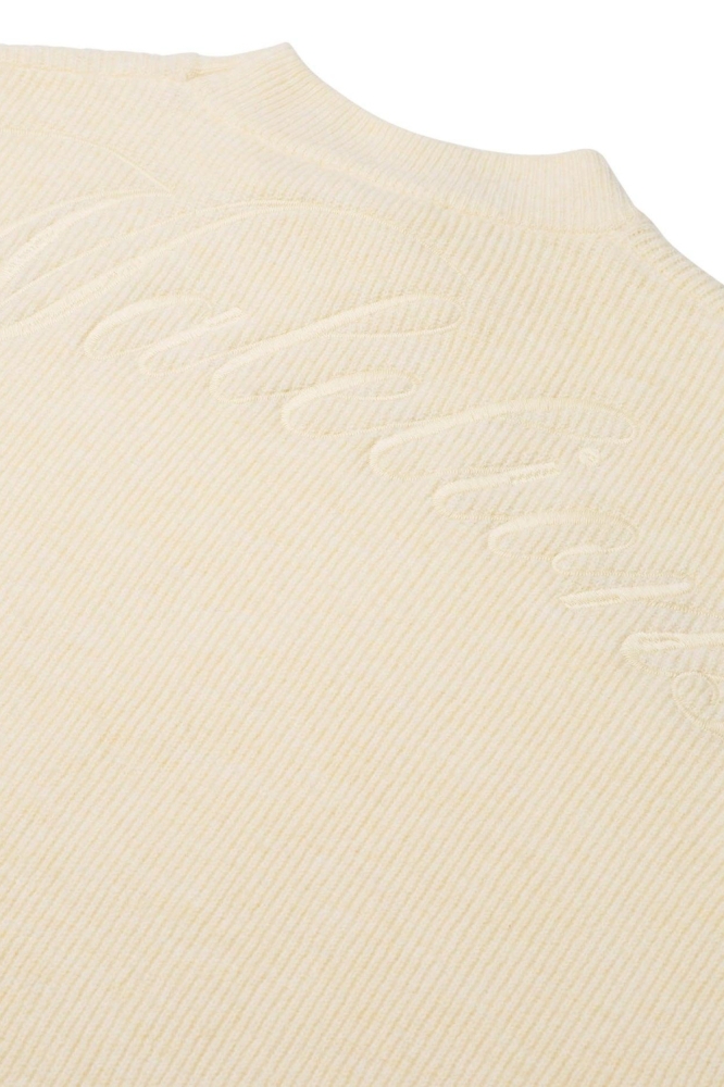 Malelions beige dames trui | Close up