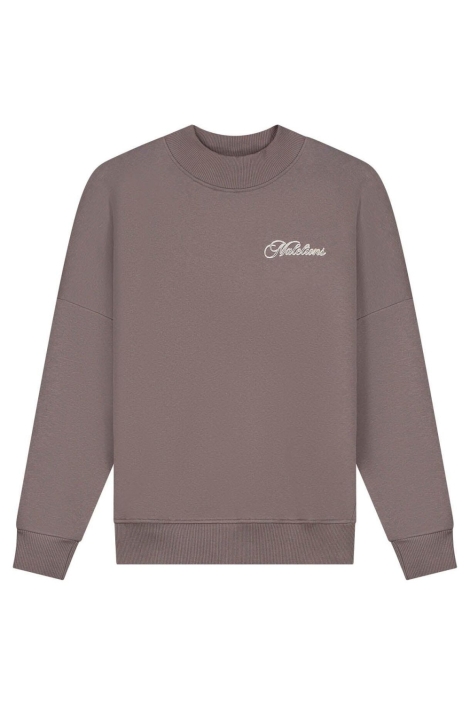 Malelions paarse dames sweater | Vooraanzicht