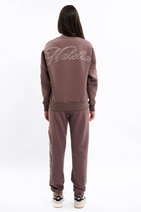 Malelions paarse dames sweater | Model