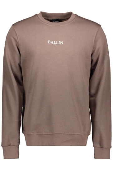 Ballin SWEATER MET LOGO 5227 KAKAO