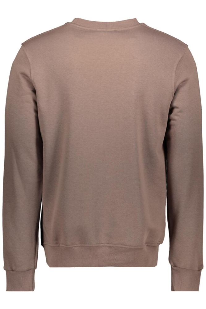 Ballin bruine heren sweater | Achteraanzicht