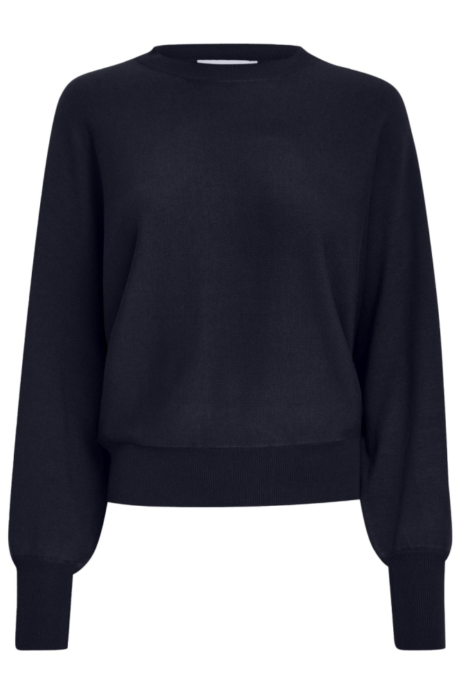 Minus blauwe dames trui | Vooraanzicht