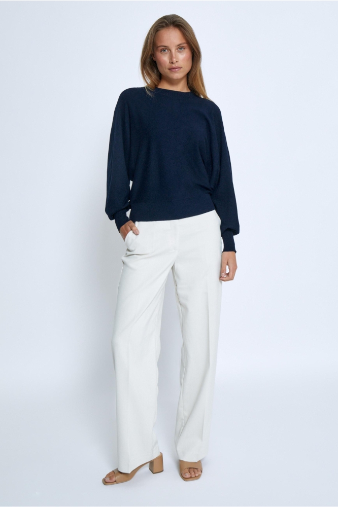 Minus blauwe dames trui | Model