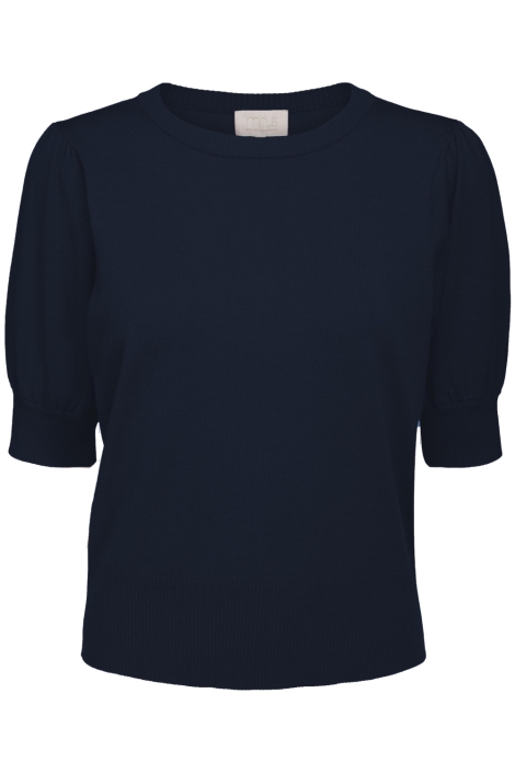 Minus blauwe dames trui | Vooraanzicht