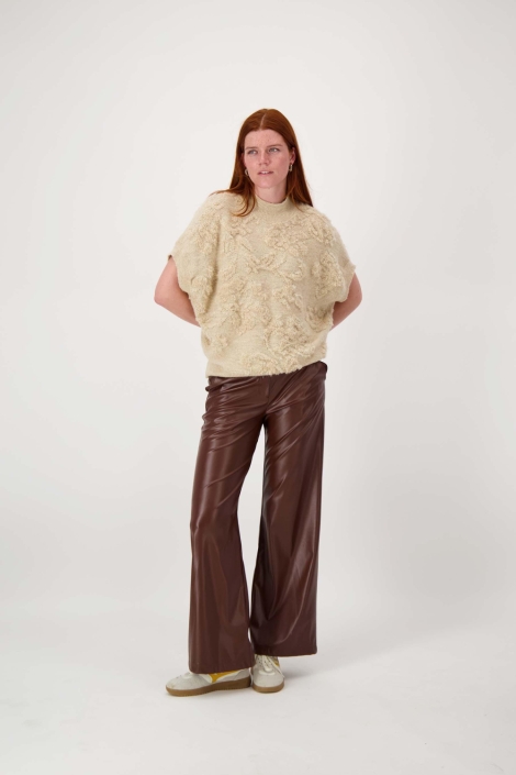 Zusss beige dames trui | Model