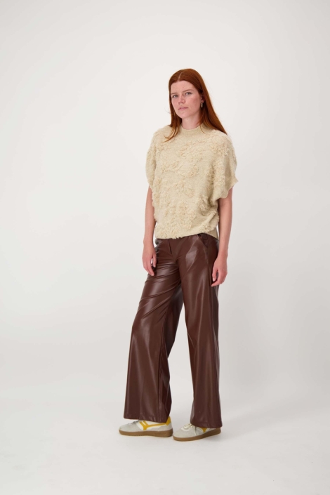 Zusss beige dames trui | Model