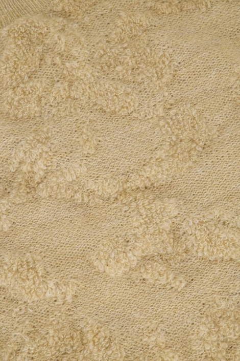 Zusss beige dames trui | Kleurstaal