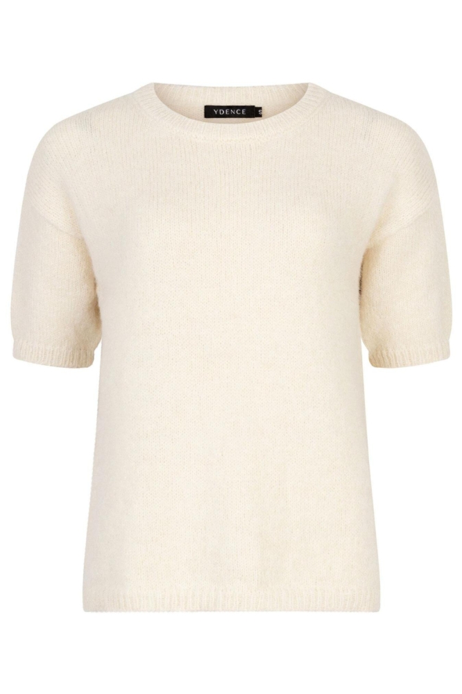 Ydence beige dames trui | Vooraanzicht