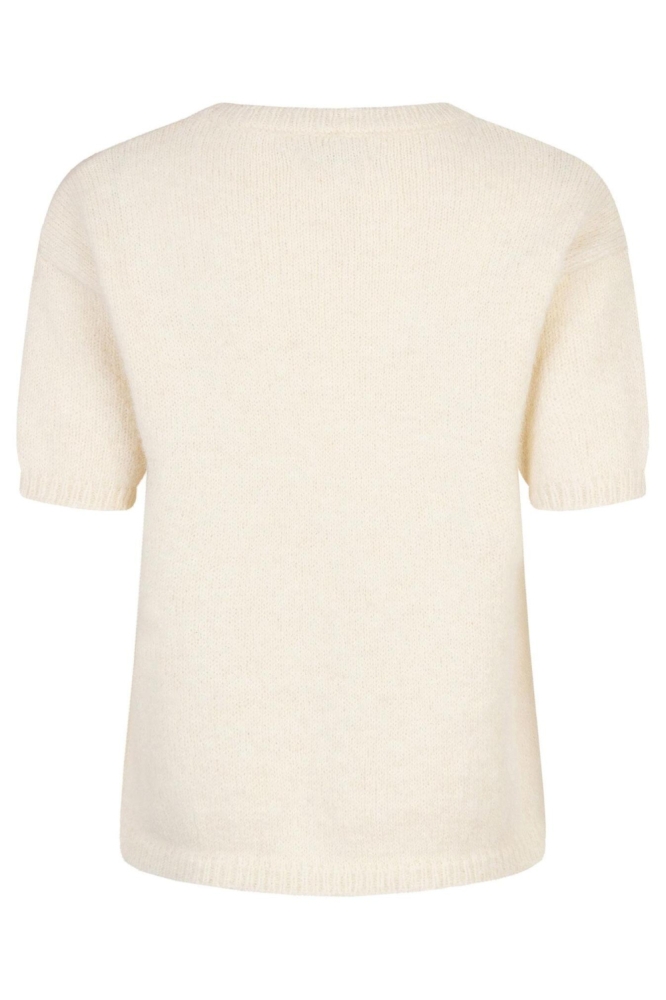 Ydence beige dames trui | Achteraanzicht