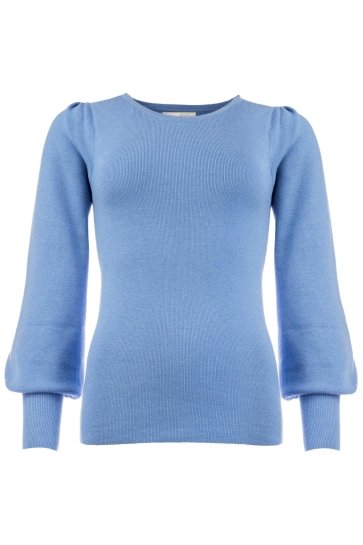 I-coni-K BANU FINE KNIT 25W P450 02 366 JEANS BLUE