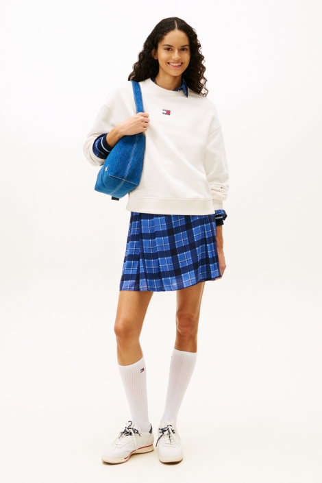 Tommy Jeans witte dames sweater | Model