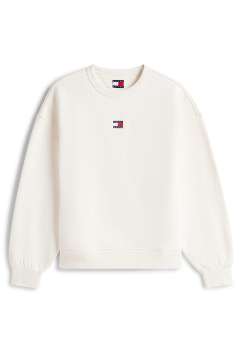 Tommy Jeans witte dames sweater | Vooraanzicht