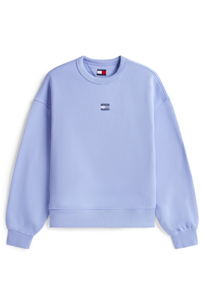 Tommy Jeans paarse dames sweater | Vooraanzicht