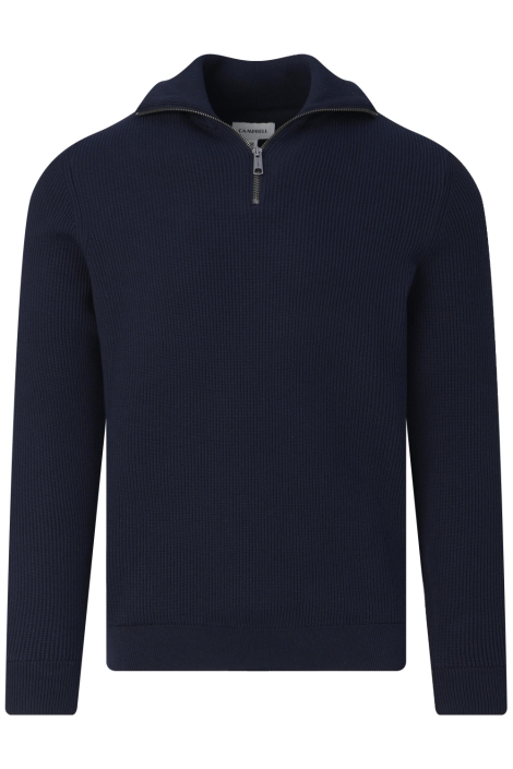 Campbell blauwe heren trui | Vooraanzicht