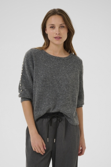 Kaffe KABETTY PULLOVER 10510632 100123 GREY MELANGE