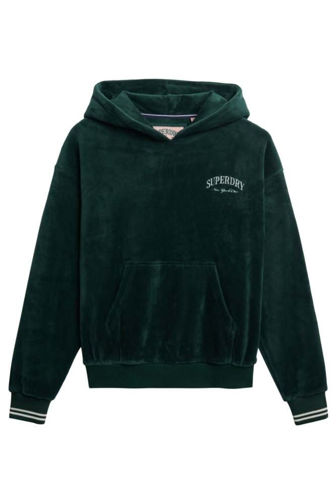 Superdry groene dames sweater | Vooraanzicht