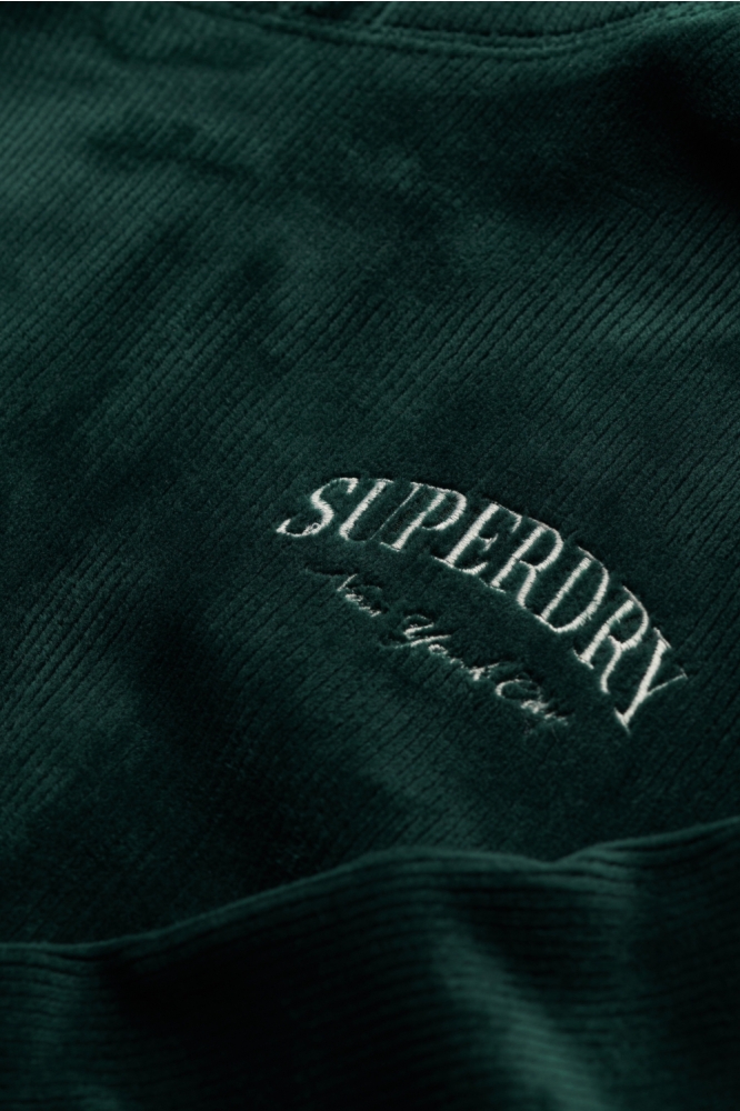 Superdry groene dames sweater | Kleurstaal