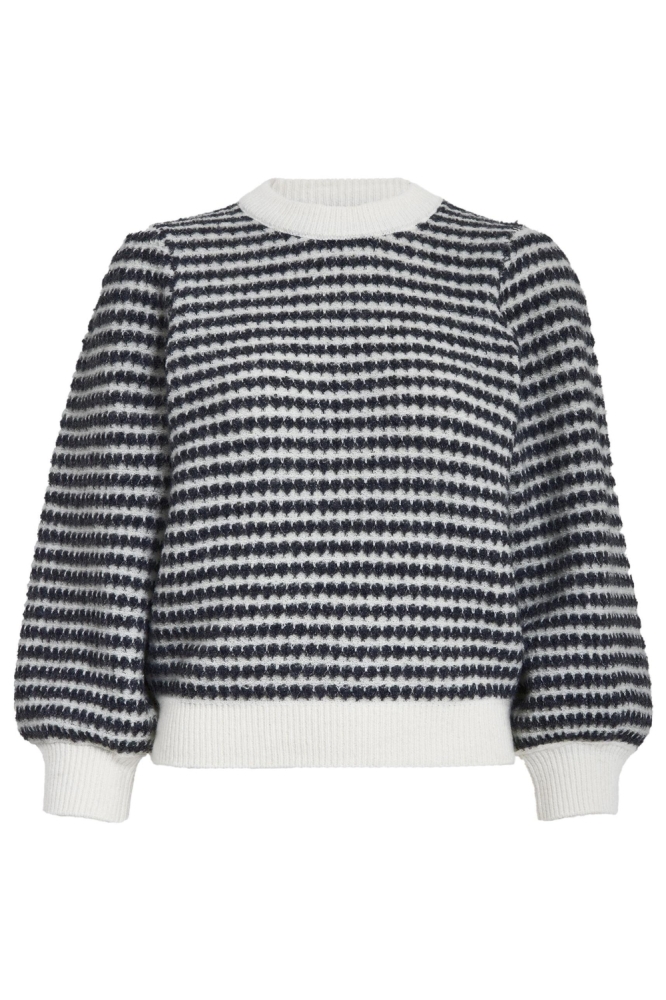 Peppercorn blauwe dames trui | Vooraanzicht