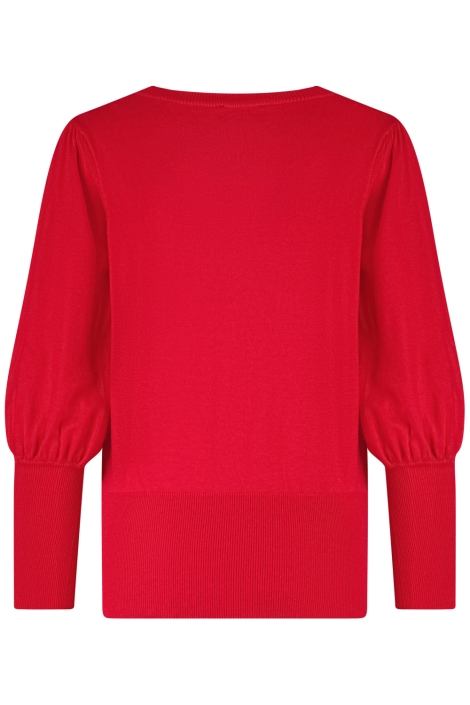 Lady Day rode dames trui | Achteraanzicht