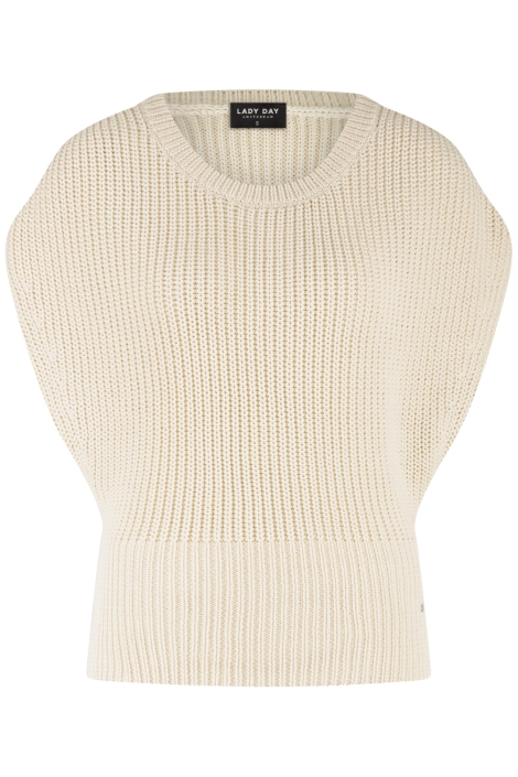 Lady Day ecru dames trui | Vooraanzicht