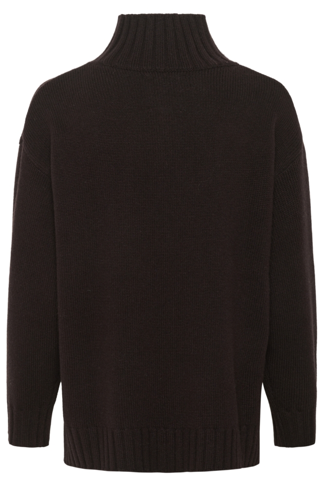 Part Two bruine dames trui | Achteraanzicht