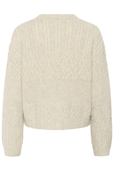 Part Two beige dames trui | Achteraanzicht