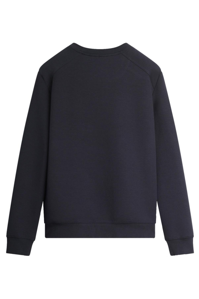 Antony Morato blauwe heren sweater | Achteraanzicht