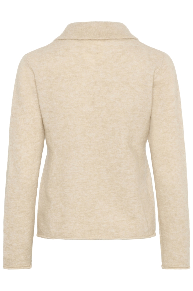 Part Two beige dames trui | Achteraanzicht