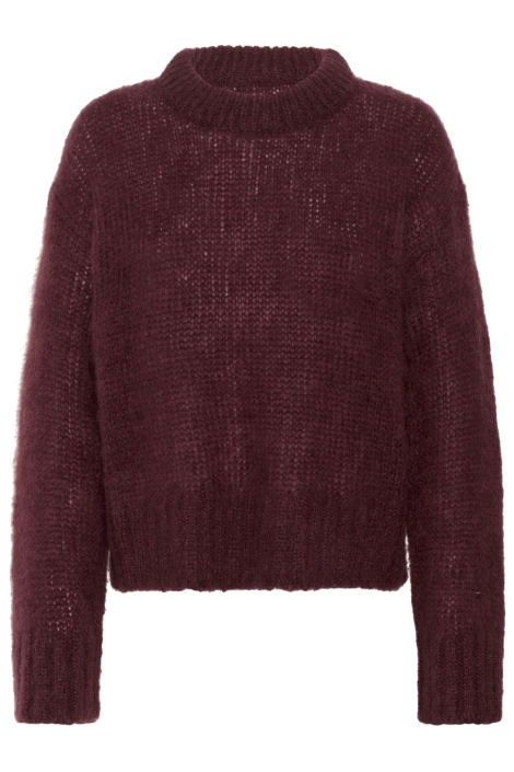 Part Two bordeaux dames trui | Vooraanzicht