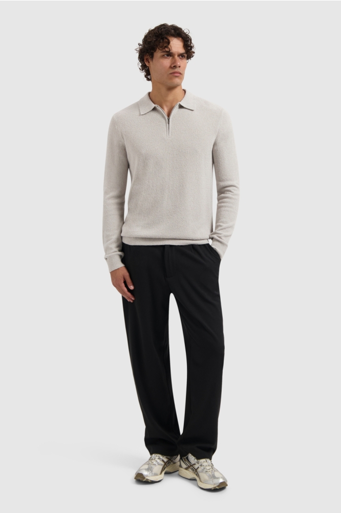 Pure Path grijze heren polo | Model
