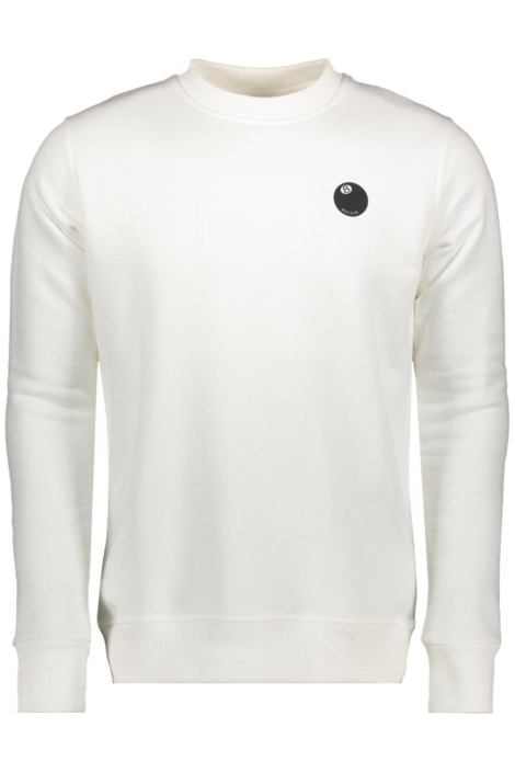 Ballin witte heren sweater | Vooraanzicht