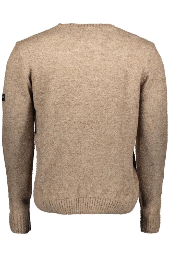 Ballin bruine heren trui | Achteraanzicht