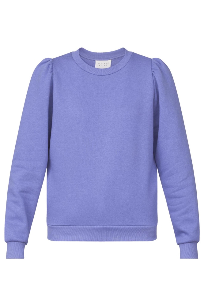 SisterS point blauwe dames sweater | Vooraanzicht