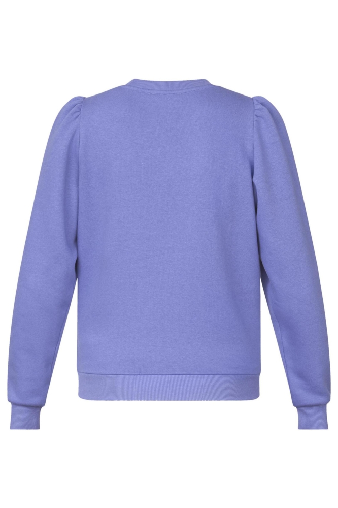 SisterS point blauwe dames sweater | Achteraanzicht