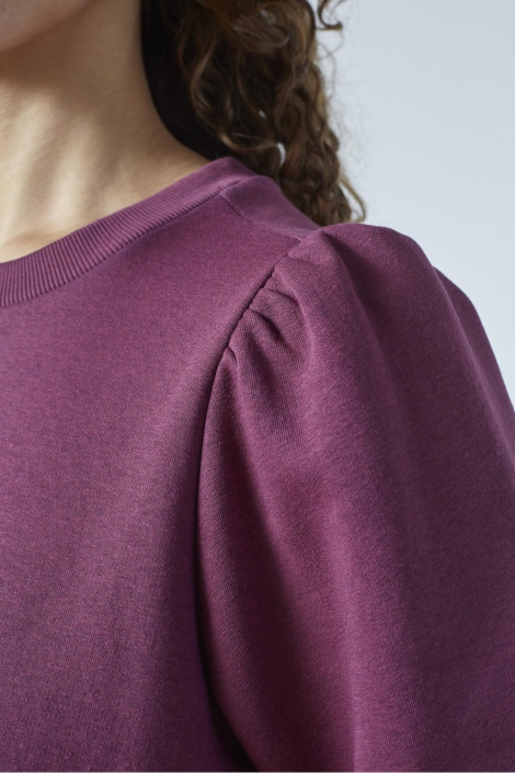 SisterS point bordeaux dames sweater | Close up