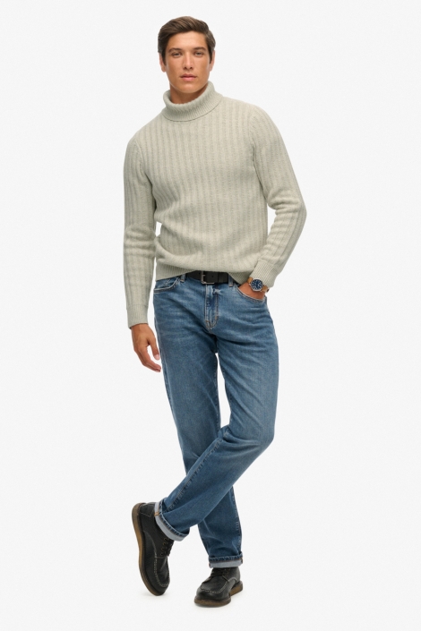 Superdry beige heren trui | Model