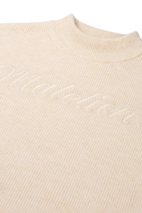 Malelions beige dames trui | Close up