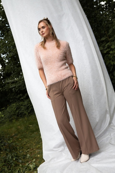 I-coni-K roze dames trui | Model