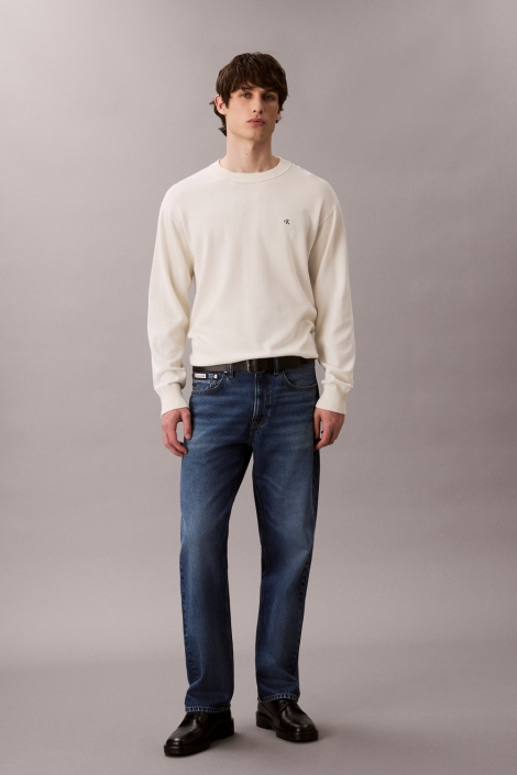 Calvin Klein beige heren trui | Model